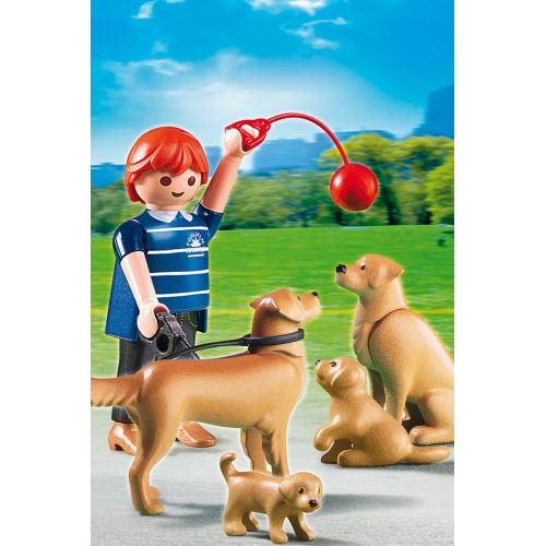 플레이모빌 PLAYMOBIL Golden Retrievers with Puppies