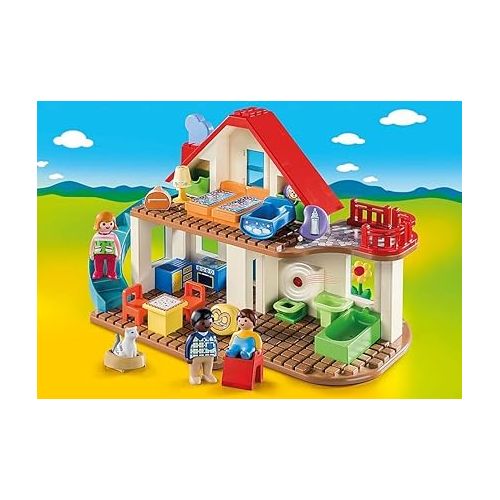 플레이모빌 Playmobil 1.2.3 Family Home