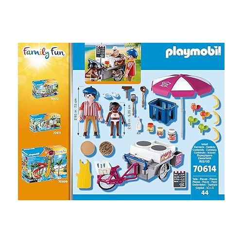 플레이모빌 Playmobil Crepe Cart, Black