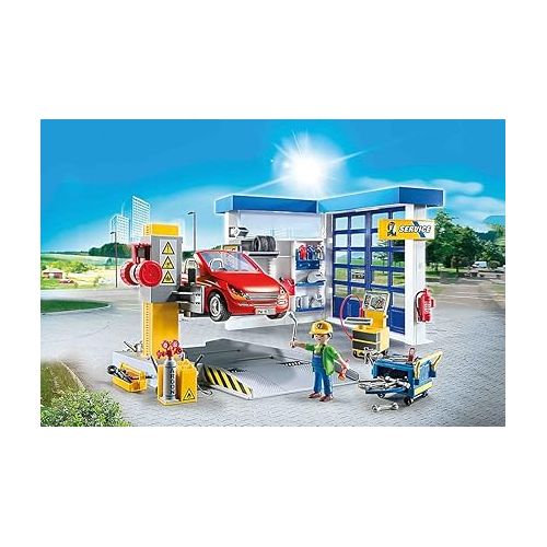 플레이모빌 Playmobil Car Repair Garage