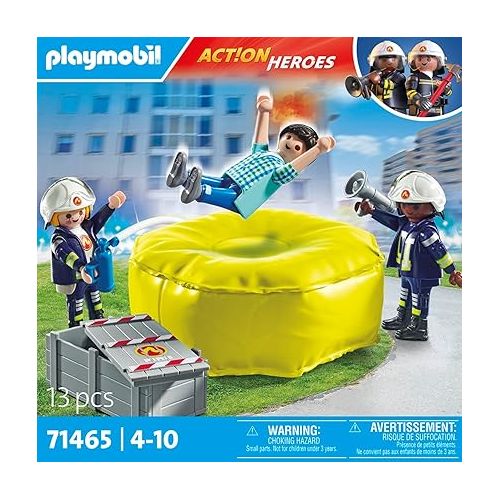 플레이모빌 Playmobil Firefighter with Air Bag