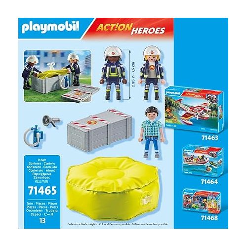 플레이모빌 Playmobil Firefighter with Air Bag