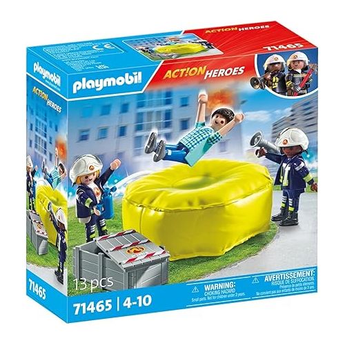 플레이모빌 Playmobil Firefighter with Air Bag