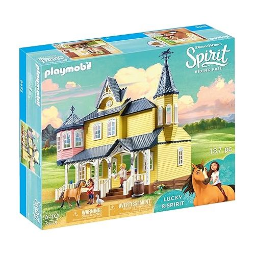 플레이모빌 Playmobil DreamWorks Spirit Lucky's House Playset