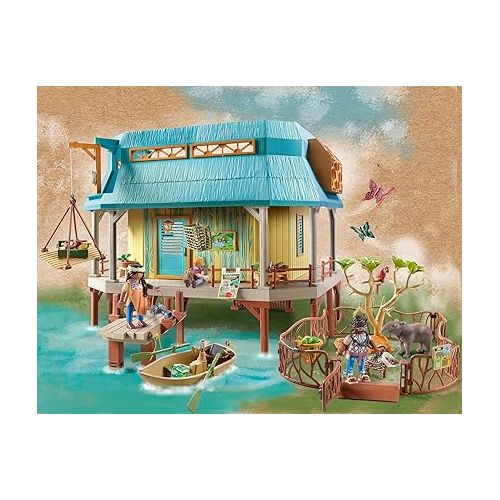 플레이모빌 Playmobil Wiltopia Animal Care Station