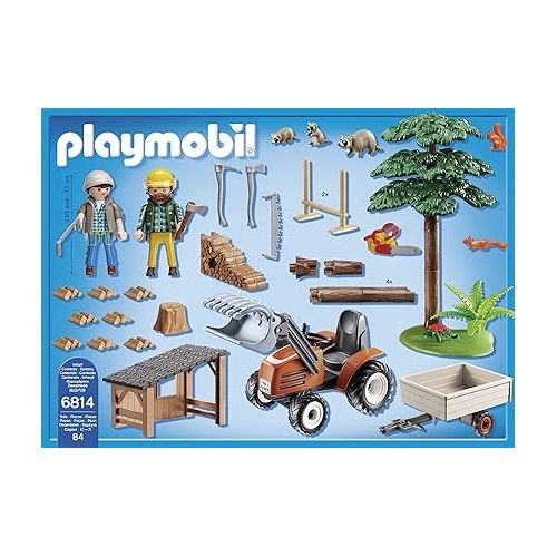 플레이모빌 PLAYMOBIL® Lumber Yard with Tractor