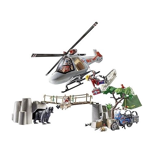 플레이모빌 Playmobil Canyon Copter Rescue