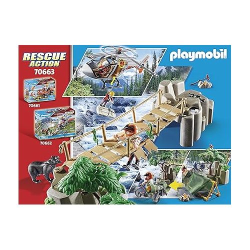 플레이모빌 Playmobil Canyon Copter Rescue