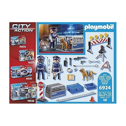 플레이모빌 Playmobil Police Roadblock