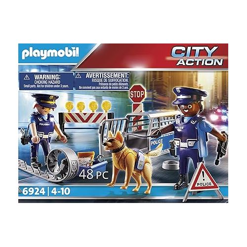 플레이모빌 Playmobil Police Roadblock