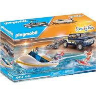 Playmobil Pick-Up with Speedboat