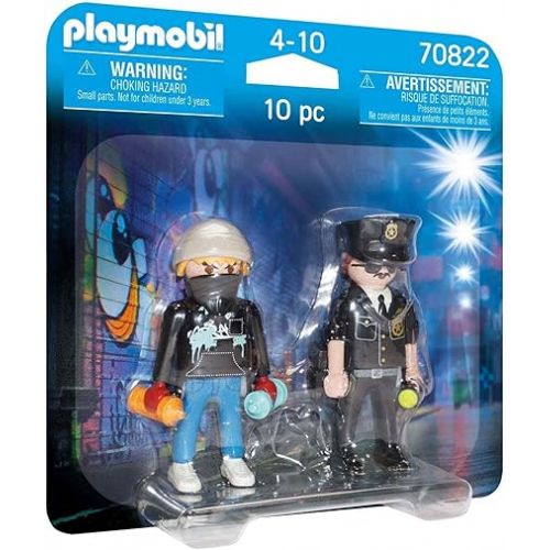 플레이모빌 Playmobil - DuoPack Policeman and Street Artist