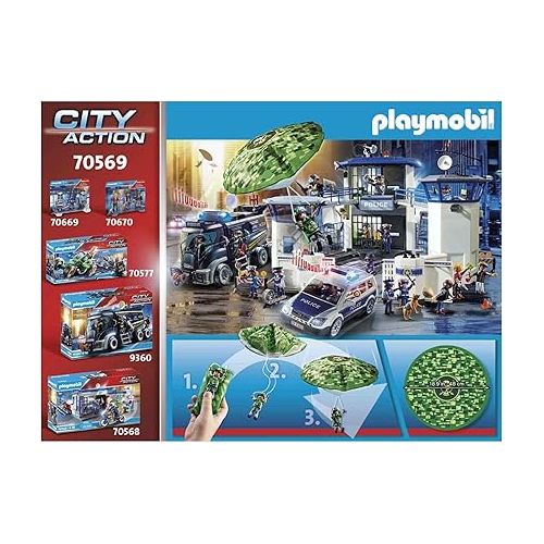 플레이모빌 Playmobil Police Parachute Search