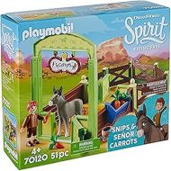 Playmobil DreamWorks Spirit Snips & Senor Carrots with Horse Stall