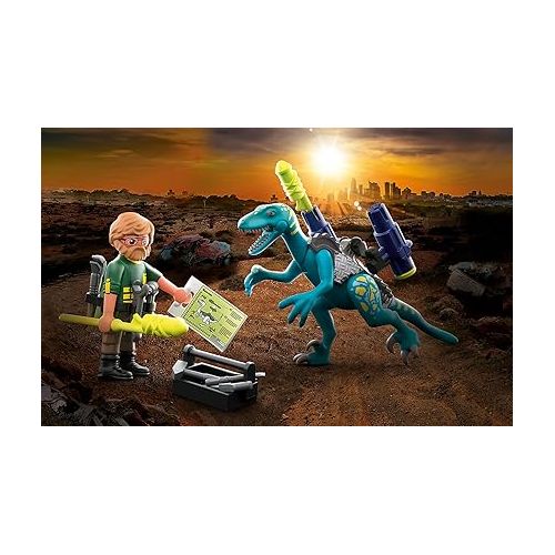 플레이모빌 Playmobil Dino Rise Deinonychus: Ready for Battle