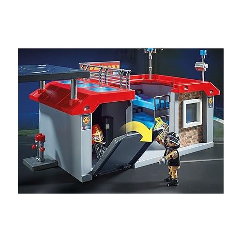 플레이모빌 Playmobil Fire Station