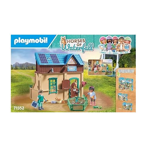 플레이모빌 Playmobil Horses of Waterfall - Riding Therapy and Veterinary Practice