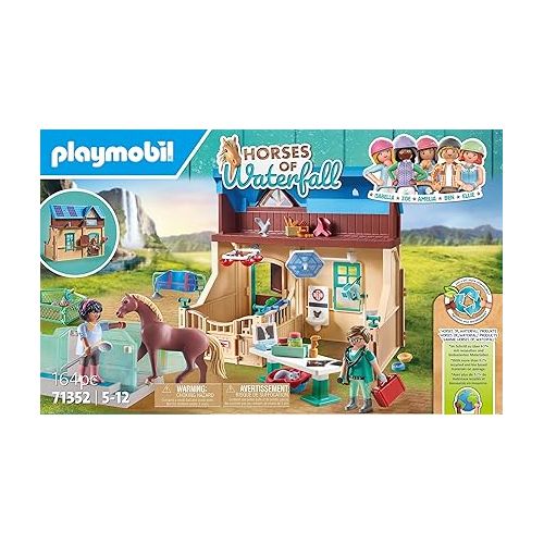 플레이모빌 Playmobil Horses of Waterfall - Riding Therapy and Veterinary Practice