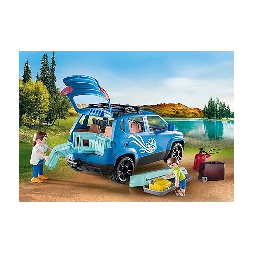 플레이모빌 Playmobil Caravan with Car