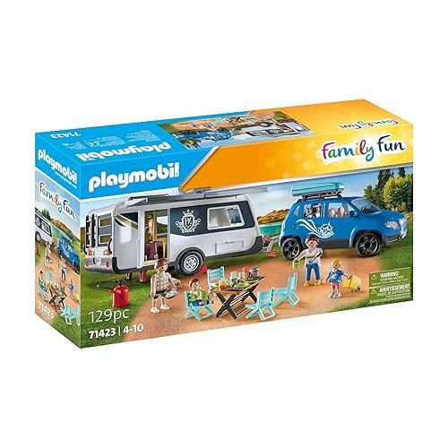 플레이모빌 Playmobil Caravan with Car