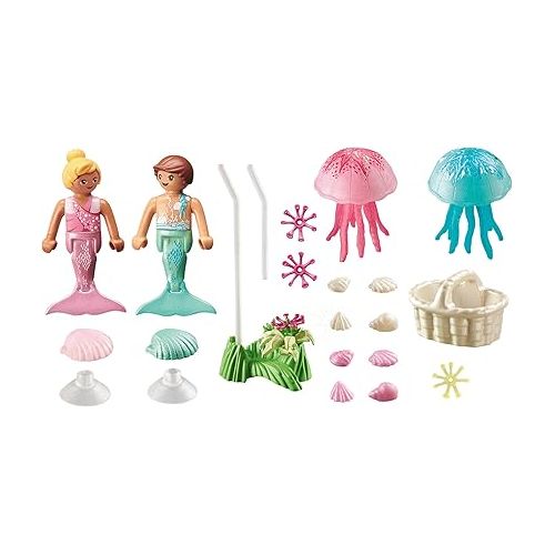 플레이모빌 Playmobil Mermaid Children with Jellyfish