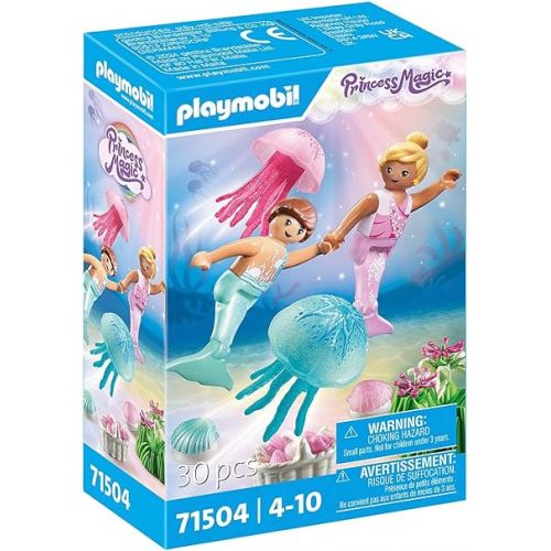 플레이모빌 Playmobil Mermaid Children with Jellyfish