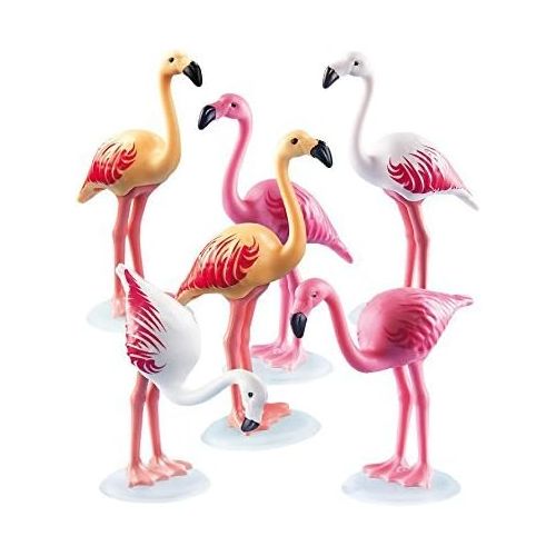 플레이모빌 Playmobil Flock of Flamingos Building Kit