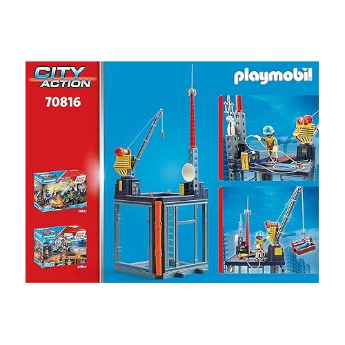 플레이모빌 Playmobil Starter Pack Construction Site