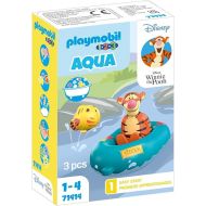 PLAYMOBIL 1.2.3 & Disney 71414 Tiggers Inflatable Boat Ride from 12 Months