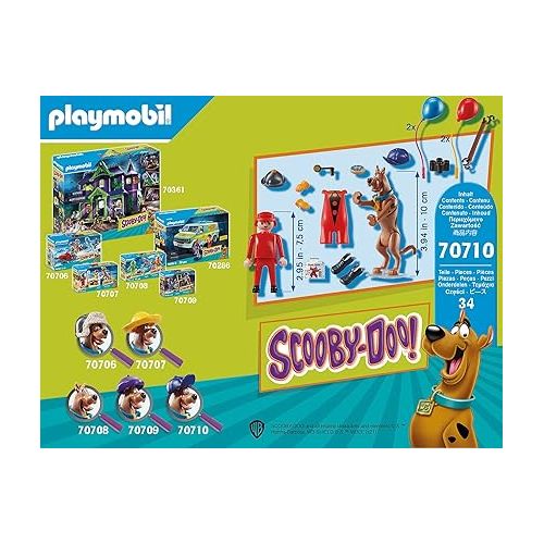 플레이모빌 Playmobil Scooby-DOO! Adventure with Ghost Clown