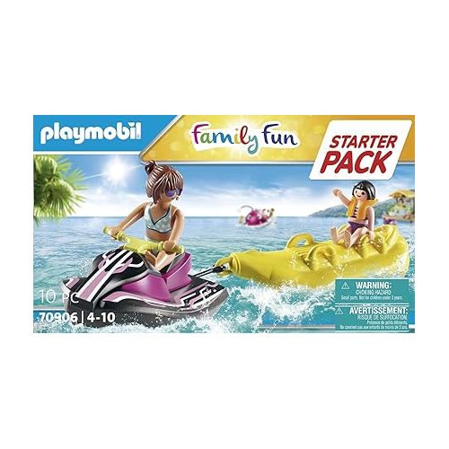 플레이모빌 Playmobil Starter Pack Jet Ski with Banana Boat