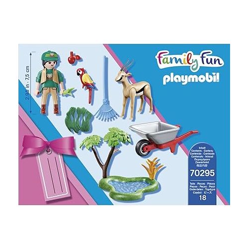 플레이모빌 Playmobil - Family Fun Zoo Gift Set