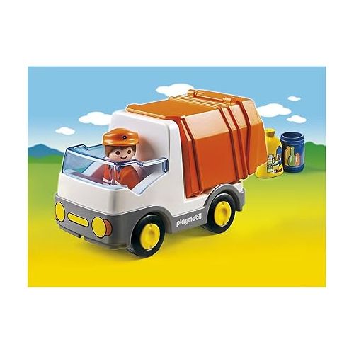 플레이모빌 Playmobil 1.2.3 Recycling Truck