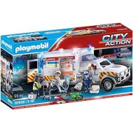 Playmobil Rescue Vehicles: Ambulance with Lights and Sound