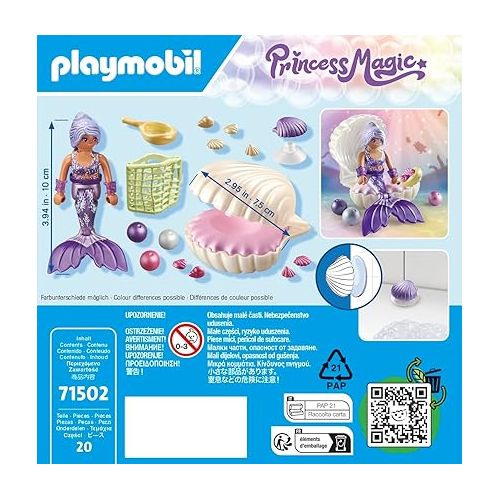 플레이모빌 Playmobil Mermaid with Pearl Seashell