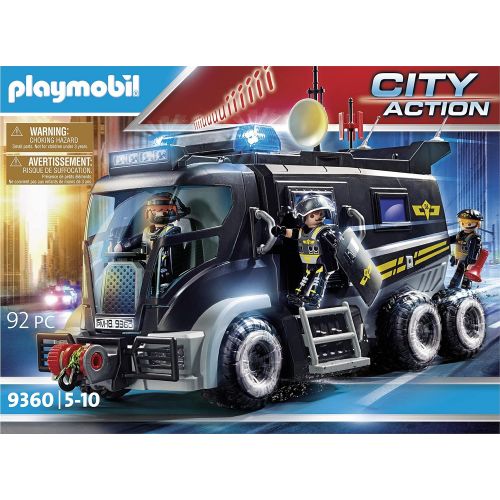 플레이모빌 PLAYMOBIL Tactical Unit Truck