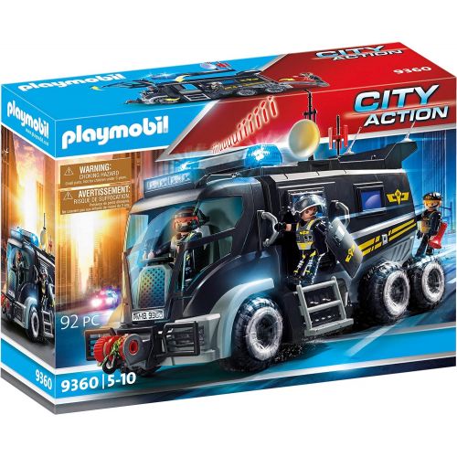 플레이모빌 PLAYMOBIL Tactical Unit Truck