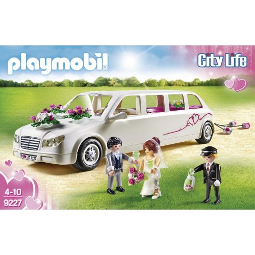 플레이모빌 PLAYMOBIL Wedding Limo Building Set