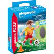 Playmobil 70157 Special Plus Football Player with Goal Wall, Colourful
