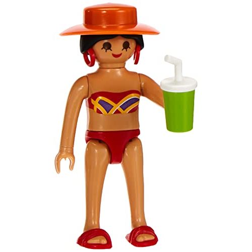 플레이모빌 PLAYMOBIL Sunbather with Lunge Chair 70300 Plus Figur Package Special Set