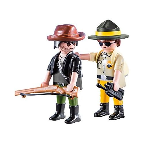 플레이모빌 Playmobil Ranger & Hunter Building Set