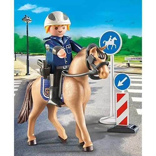 플레이모빌 PLAYMOBIL Mounted Police Building Figure