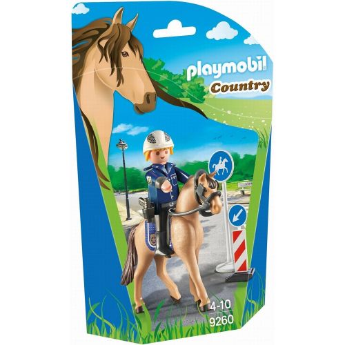 플레이모빌 PLAYMOBIL Mounted Police Building Figure