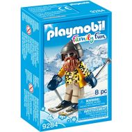PLAYMOBIL Skier with Poles Building Set