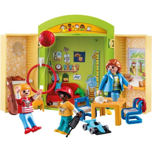 플레이모빌 Playmobil Childen Playground Set 70308 City Life Figurbox - Starterpack