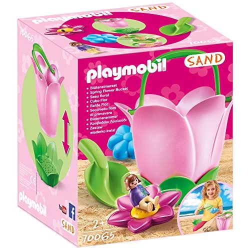 플레이모빌 Playmobil Sand Spring Flower Bucket Beach Toy