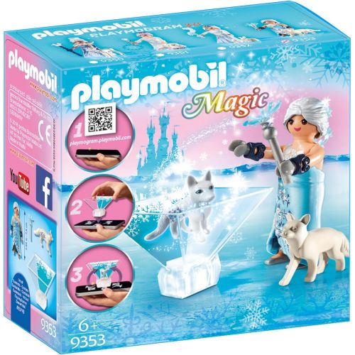 플레이모빌 Playmobil 9353 Magic Playmogram 3D Winter Blossom Princess