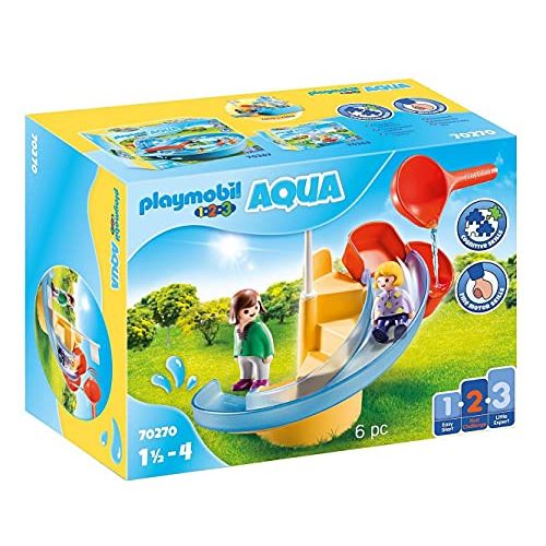 플레이모빌 PLAYMOBIL 1.2.3 70270 Water Slide 18 Months +