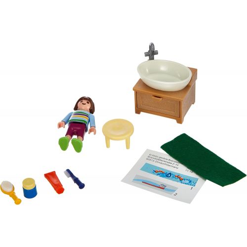 플레이모빌 PLAYMOBIL Special Plus 70301 Teeth Brushing Girl 4 Years and Up