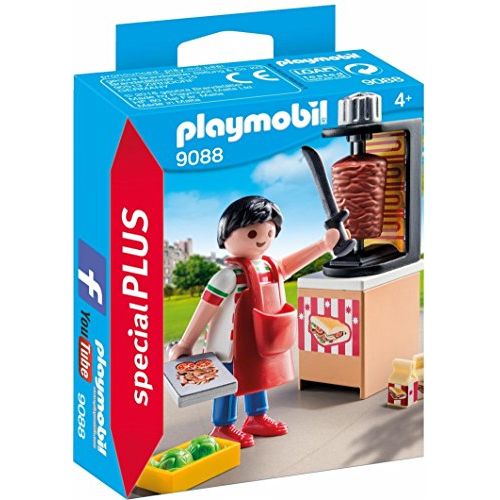 플레이모빌 PLAYMOBIL Kebab Vendor Building Set